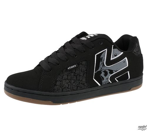 topánky ETNIES - Metal Mulisha - Fader 2 - BLACK / GREY / WHITE - 10039835