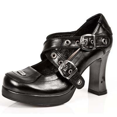 topánky NEW ROCK - 5805-S10 - Itali Negro