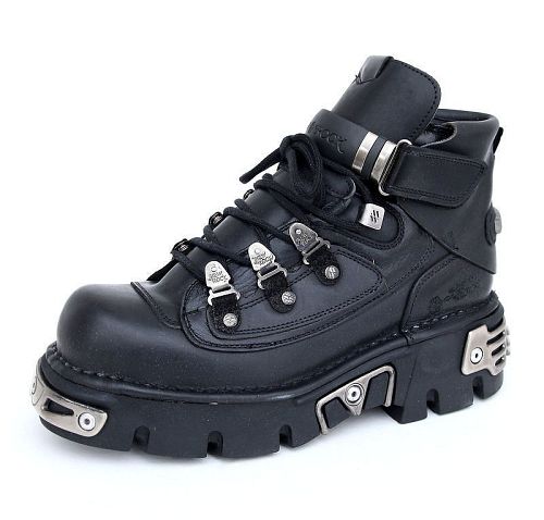 topánky NEW ROCK - 654-S1 - Itali Negro