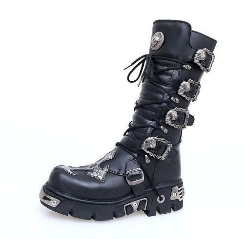 Topánky New rock - Cross Boots (403-S1) Black - N-8-09-700-00