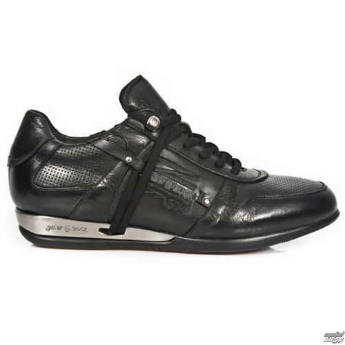 topánky NEW ROCK - NOMADA NEGRO, HYBRID NEGRO / ACERO- M.HY001-S1