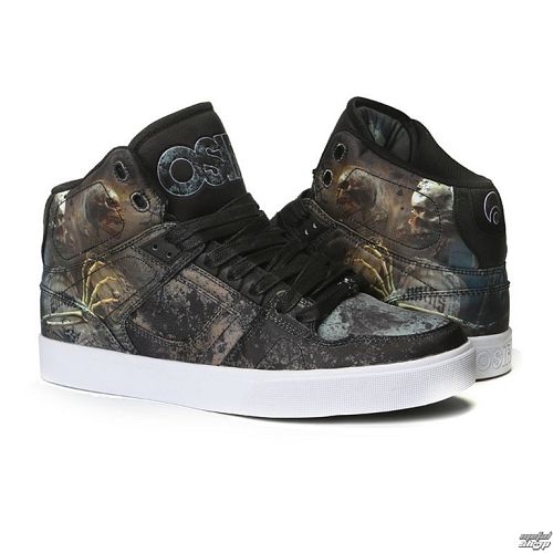 topánky OSIRIS - Nyc 83 Vulc Huit/Skull/Army - 1224-2490