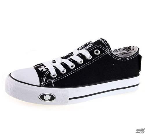 topánky West Coast Choppers - WARRIOR LOW-TOP - BLACK - WCCSH014ZW