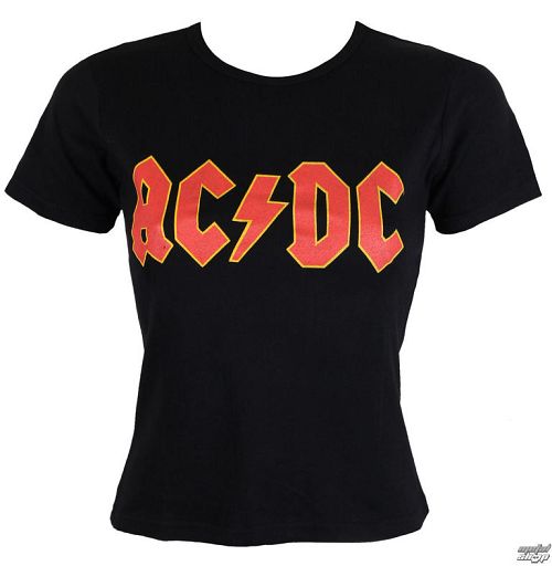 tričko dámske AC/DC - Classic Logo - ROCK OFF - ACDCTRTS01LB
