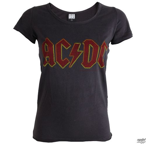 tričko dámske AC/DC -Logo - Charcoal - AMPLIFIED - ZAV601ACL