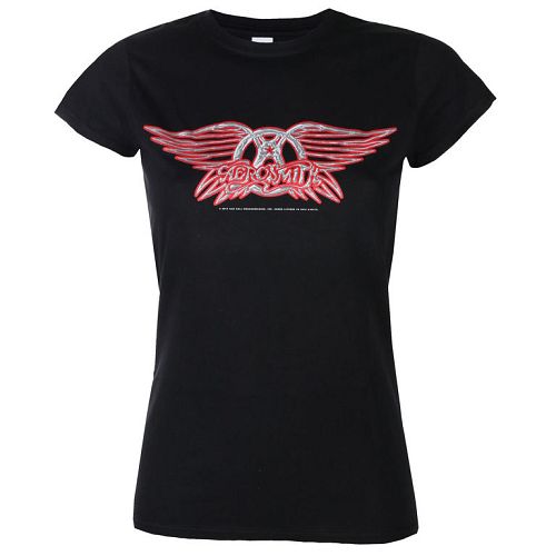 tričko dámske Aerosmith - Logo - LOW FREQUENCY - AETS08019G