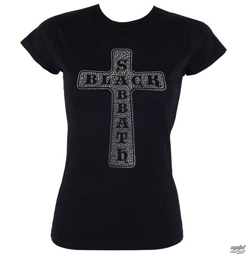 tričko dámske Black Sabbath - Cross - ROCK OFF - BSTS21LB