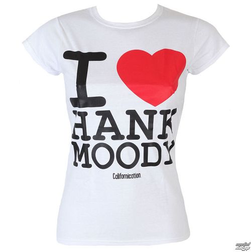 tričko dámske Californication - I Love Hank Moody - White - HYBRIS - CBS-5-CAL004-H50-6
