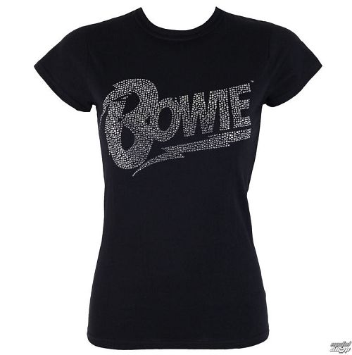 tričko dámske David Bowie - Flash Logo - ROCK OFF - BOWTS25LB