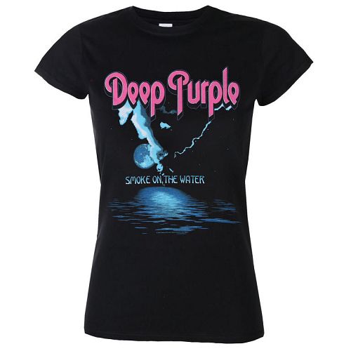 tričko dámske Deep Purple - Smoke On The Water - LOW FREQUENCY - DPTS08026G