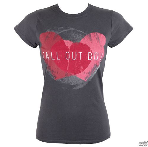 tričko dámske Fall Out Boy - Weathered Hearts - PLASTIC HEAD - PH9210G