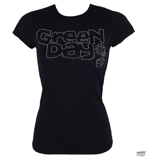 tričko dámske Green Day - Flower Pot - ROCK OFF - GDTS19LB
