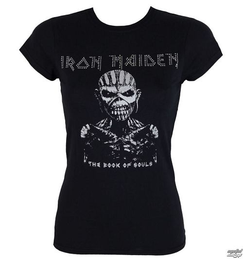 tričko dámske Iron Maiden - The Book Of Souls - ROCK OFF - IMDMTS02LB