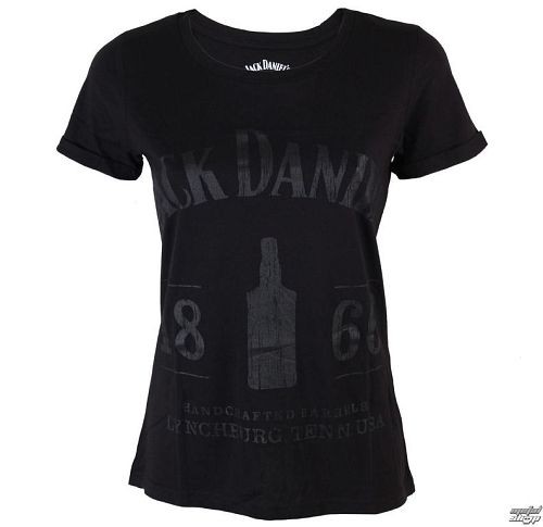 tričko dámske Jack Daniels - 1866 - Black - TS530609JDS