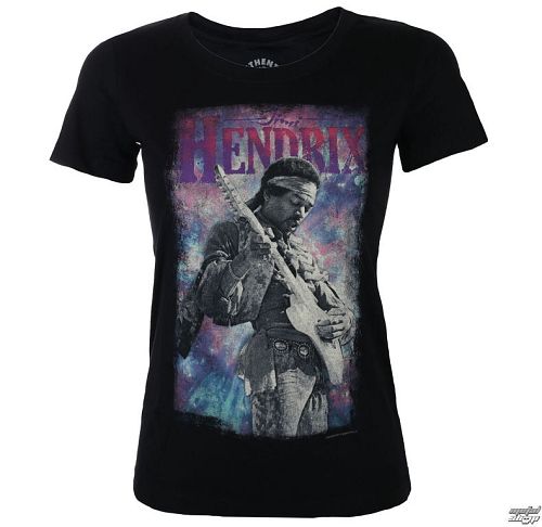 tričko dámske Jimi Hendrix - AUTHENTIC BURST - BLK - BRAVADO - 19751170