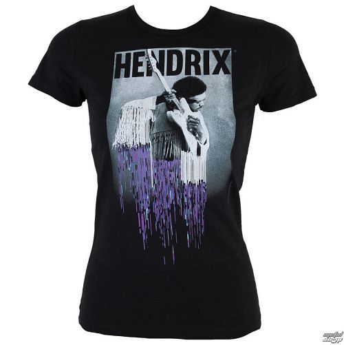 tričko dámske Jimi Hendrix - Pixel Drip - BRAVADO - 1975111