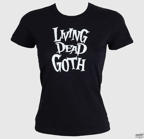 tričko dámske Living Death Goth - Black - FDTD34215