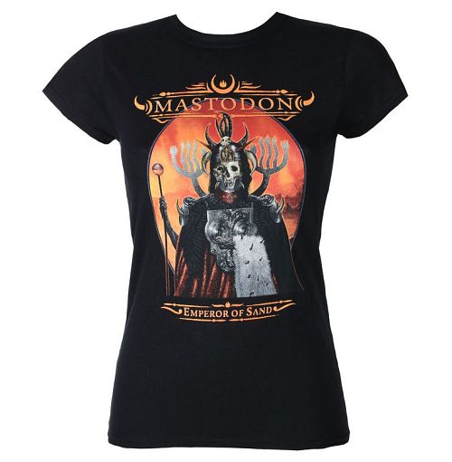 tričko dámske Mastodon - Emperor Of Sand - Black - ROCK OFF - MASTEE14LB