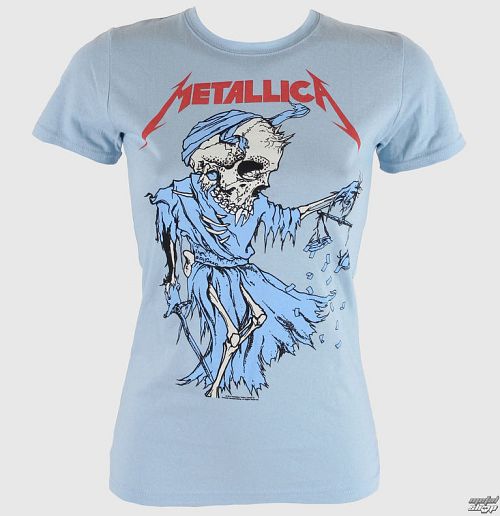 tričko dámske Metallica - Cartoon Reaper - BRAVADO - MET1381