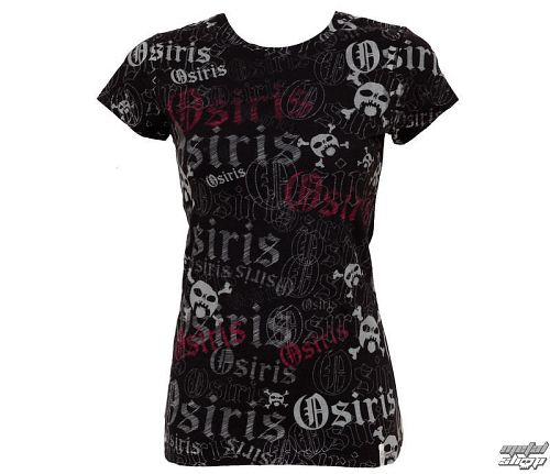 tričko dámske OSIRIS - Goth - Black