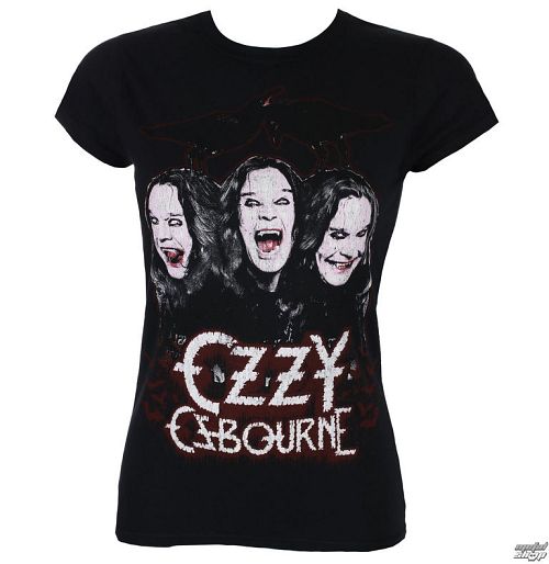 tričko dámske Ozzy Osbourne - Crows & Bars - ROCK OFF - OZZTS10LB