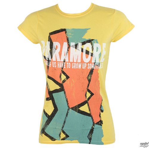 tričko dámske Paramore - Sometimes Pattern - PLASTIC HEAD - PH10130G