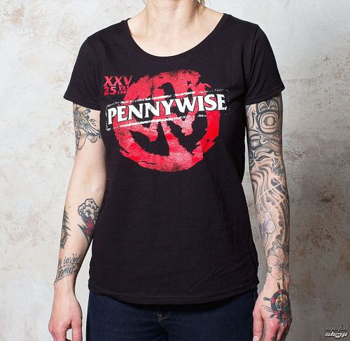 tričko dámske Pennywise - Banner - Black - BUCKANEER - 1646