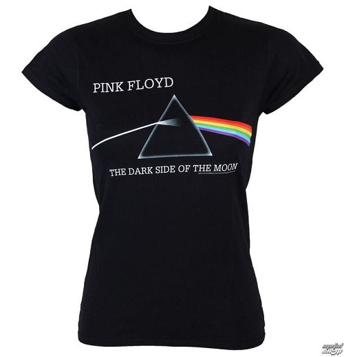 tričko dámske PINK FLOYD - Dark side of the mesiac Album - BLK - LOW FREQUENCY - PFGS05009