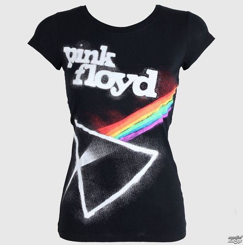 tričko dámske Pink Floyd - DSOTM Graffiti Prism - ROCK OFF - PFTEE62