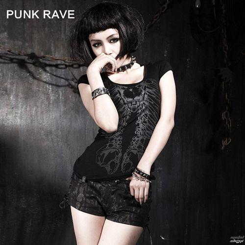 tričko dámske PUNK RAVE - The Metal Spine - T-285_B