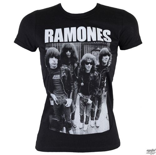 tričko dámske Ramones - Band Photo - BRAVADO - 95221201
