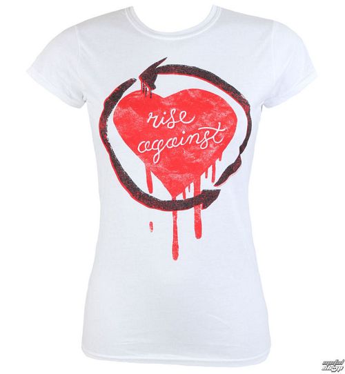 tričko dámske Rise Against - Rough Heart - PLASTIC HEAD - PH9546G