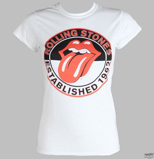 tričko dámske Rolling Stones - Est 1962 - ROCK OFF - RSTEE05LW