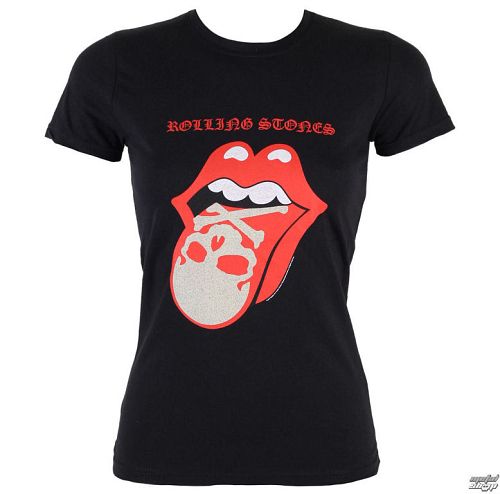 tričko dámske Rolling Stones - Skull Tongue - BRAVADO - 31270053