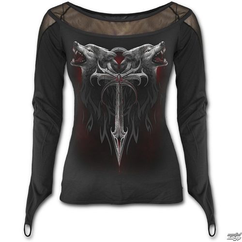 tričko dámske s dlhým rukávom SPIRAL - Legiend Of The Wolves - D063F429