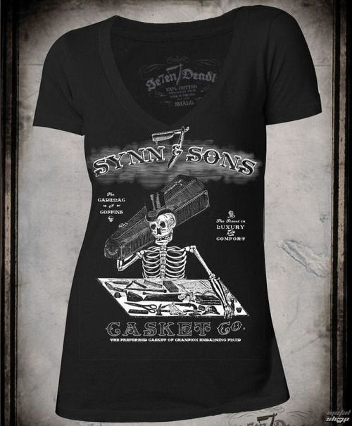 tričko dámske SE7EN DEADLY - Synn & Sons - SE006