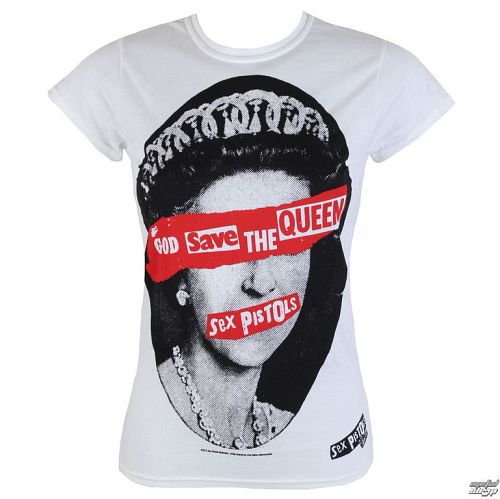 tričko dámske Sex Pistols - God Save The Queen - PLASTIC HEAD - RTSXP0729