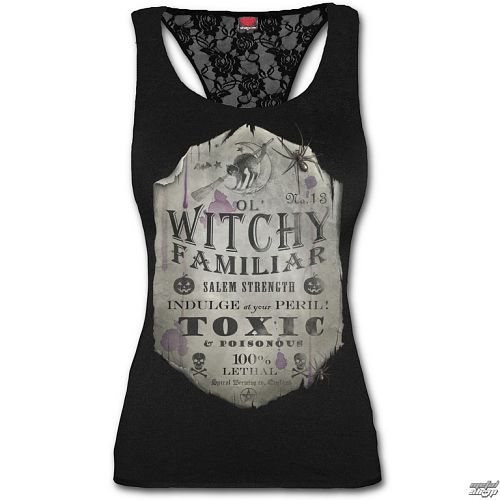 tričko dámske SPIRAL - Witchy Familiar - D065G051
