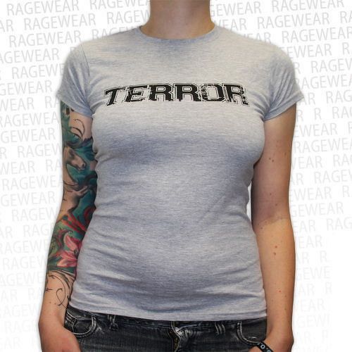 tričko dámske Terror - New Blood - Grey - RAGEWEAR - 029TSG26