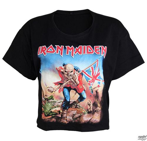 tričko dámske (top) Iron Maiden - Trooper - ROCK OFF - IMPBT01LB