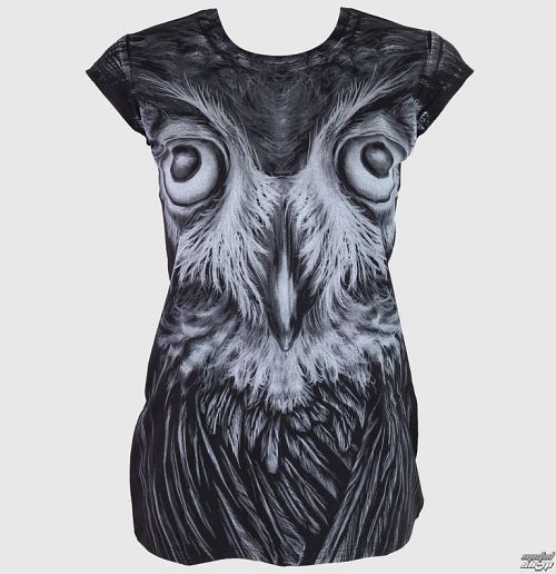 tričko dámske (tunika) ALISTAR - Owl - 006