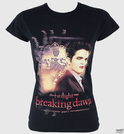 tričko dámske Twilight - Breaking Dawn - Edward Crest - LIVE NATION - PE8554SKBP