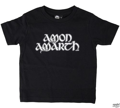 tričko detské Amon Amarth - Logo - Black - Metal-Kids - MK52