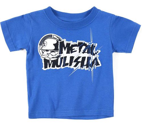 tričko detské ( chlapčenské ) METAL MULISHA - COLAB - BLU