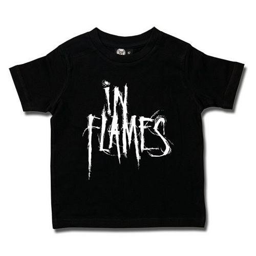 tričko detské In Flames - Logo - Metal-Kids - 406-25-8-7