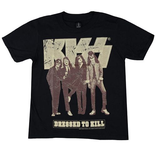 tričko detské Kiss - Dressed to Kill - LOW FREQUENCY - KITS05002KD