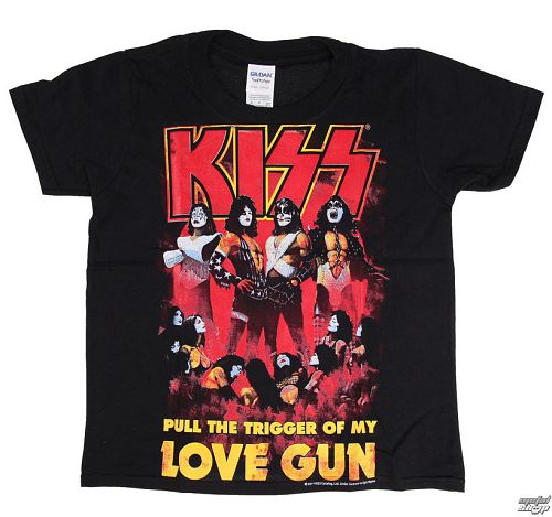 tričko detské Kiss - Love Gun - LOW FREQUENCY - KITS060011KD
