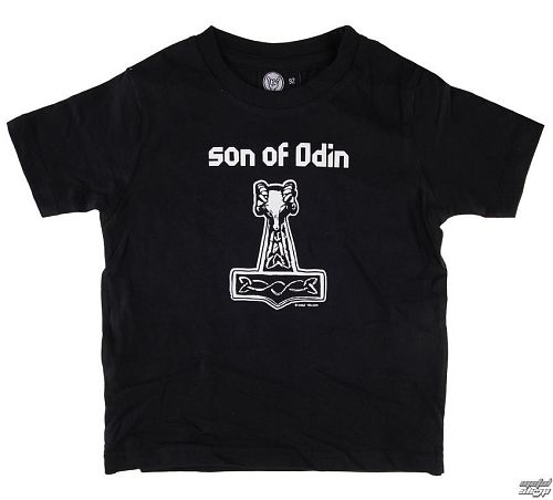 tričko detské Metal-Kids - Son Of Odin - Black - MK218