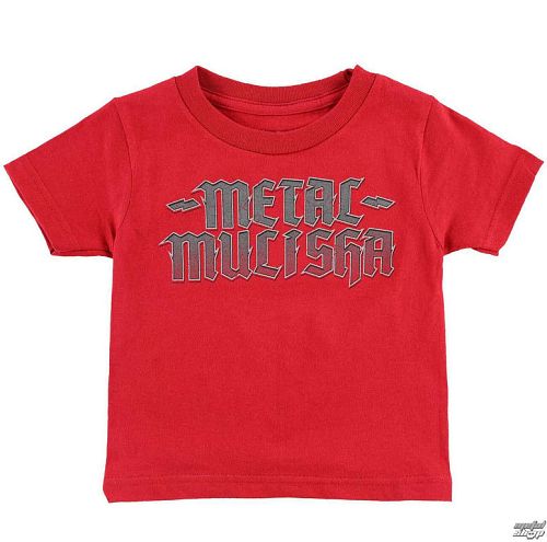 tričko detské METAL MULISHA - FRONT - RED_SP6M18002.01