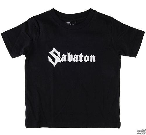 tričko detské Sabaton - Logo - Black - Metal-Kids - MK231